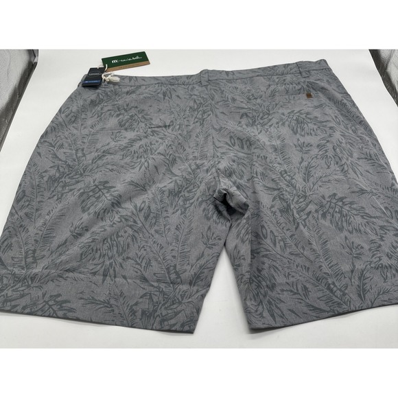 NWT Travis Mathew Mens Jaguar Golf Shorts Hybrid Heather Quiet Shade Gray, 42 - Picture 5 of 6